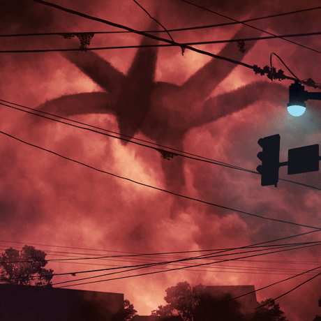 stranger things cinemagraph photoshop