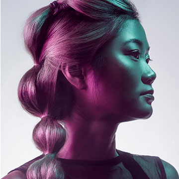 master retouching hair photoshop example 2