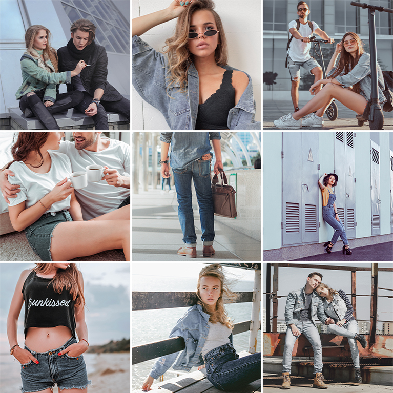 denim lightroom presets