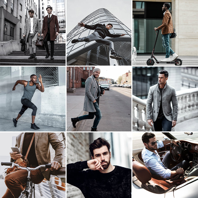 male blogger lightroom presets