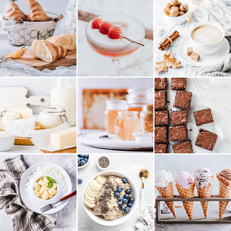 minimal food lightroom presets