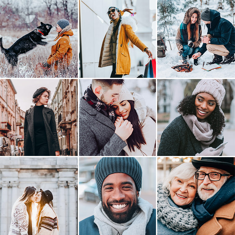 urban winter lightroom presets