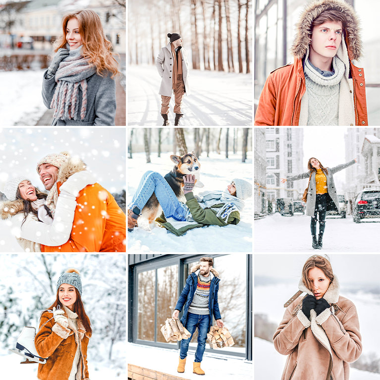 phlearn winter lightroom presets